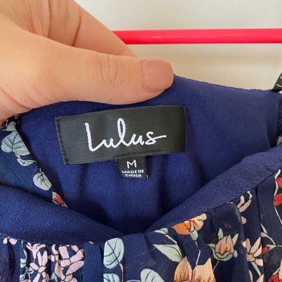 Lulus off the shoulder dress Size M - Picture 3 of 4